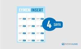 A3 4 Sayfa 90 Gr Kuşe