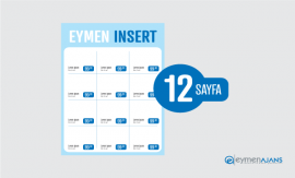 Insert 12 Sayfa A4 90 Gr Kuşe